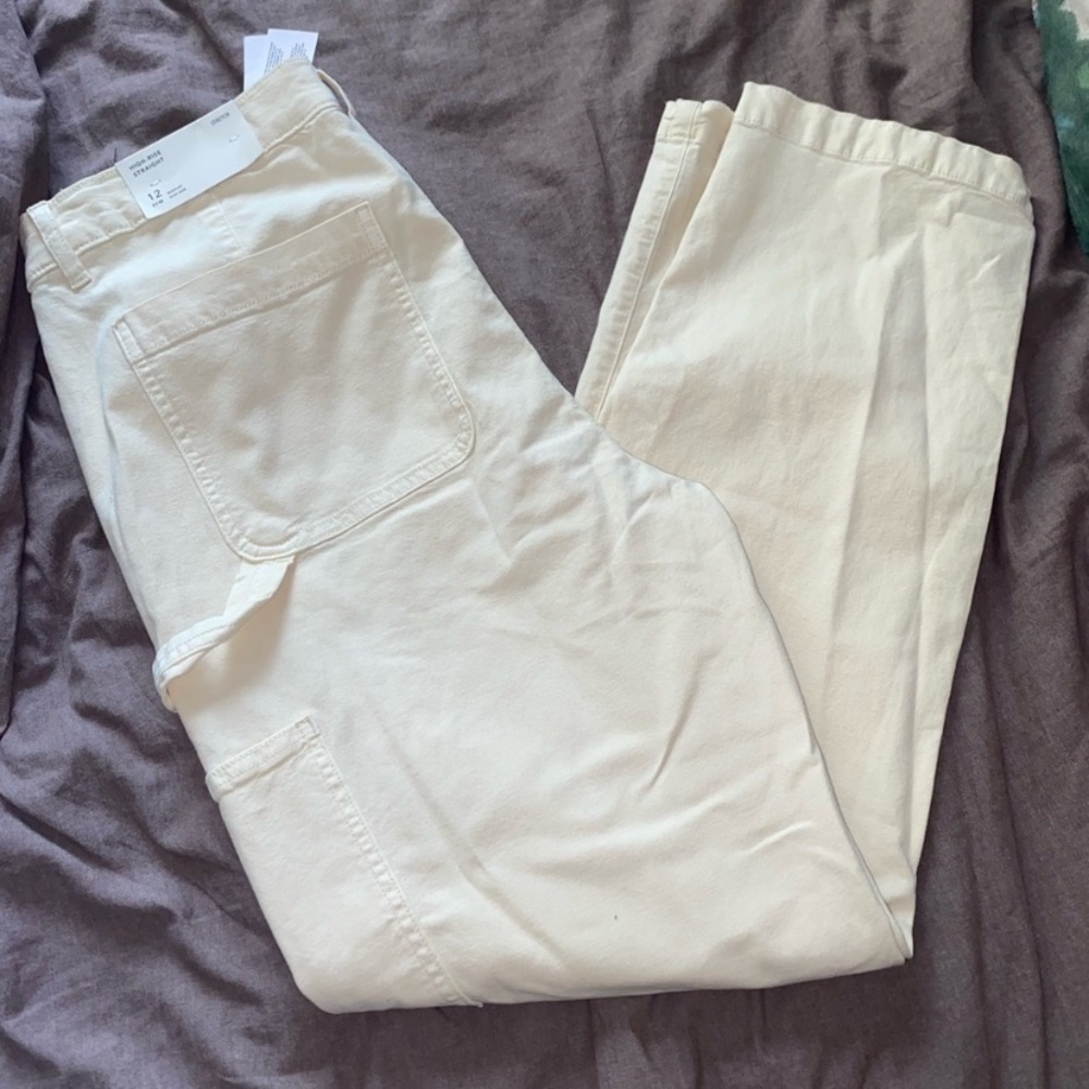 American Eagle Outfitters High Rise Carpenter Pants
